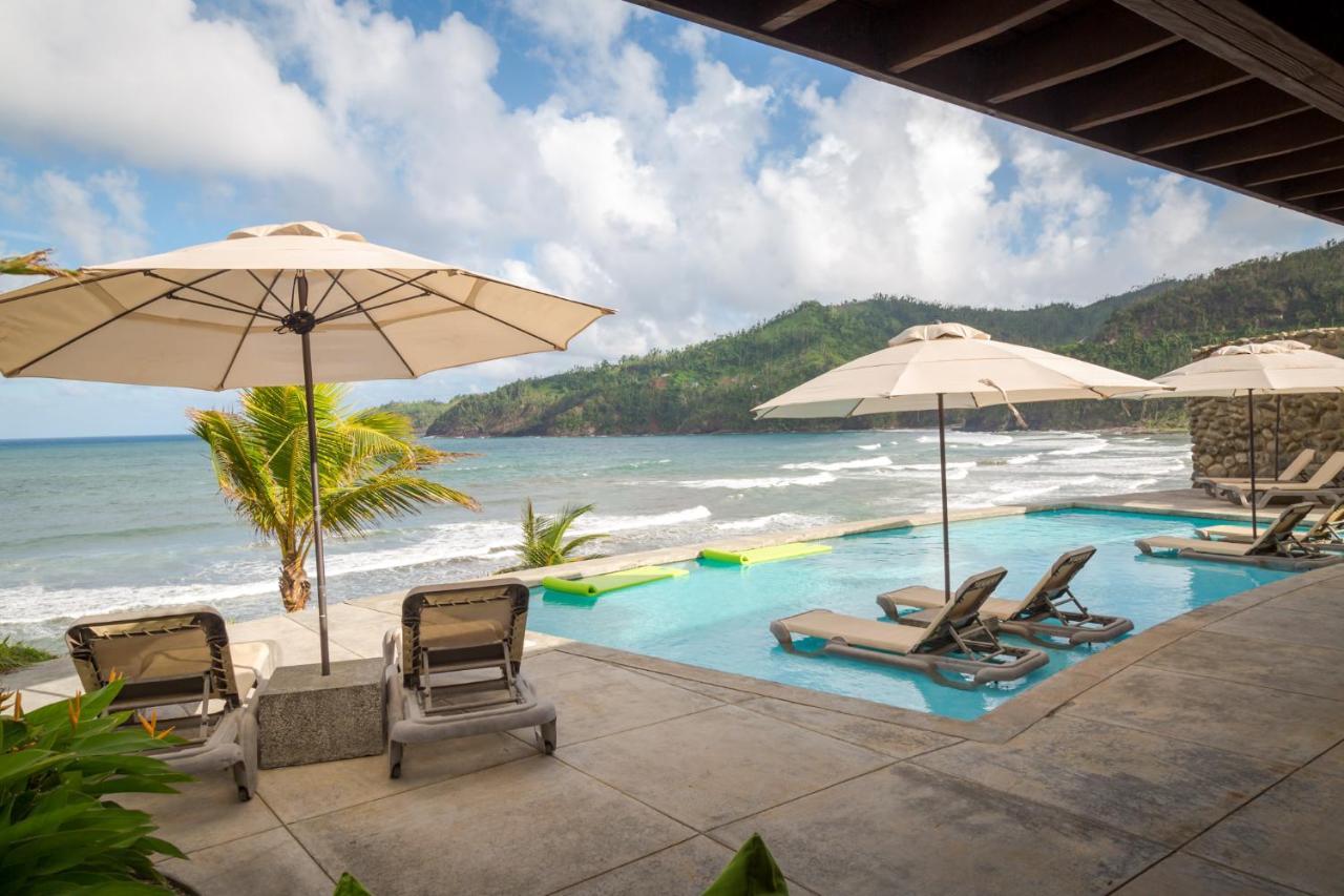 Pagua Bay House - Oceanfront Cabana'S Marigot Ngoại thất bức ảnh