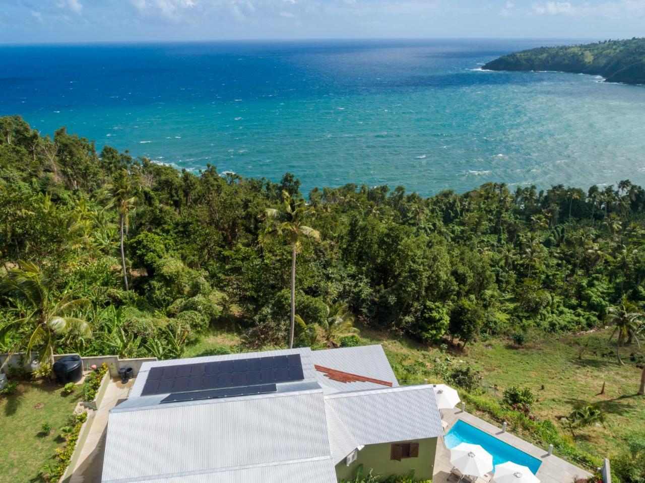 Pagua Bay House - Oceanfront Cabana'S Marigot Ngoại thất bức ảnh