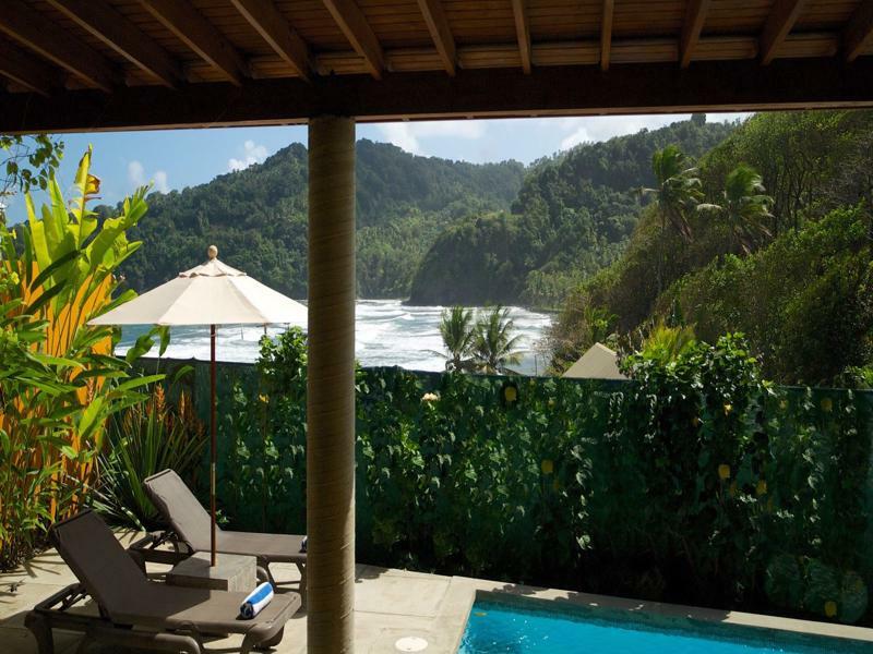 Pagua Bay House - Oceanfront Cabana'S Marigot Ngoại thất bức ảnh